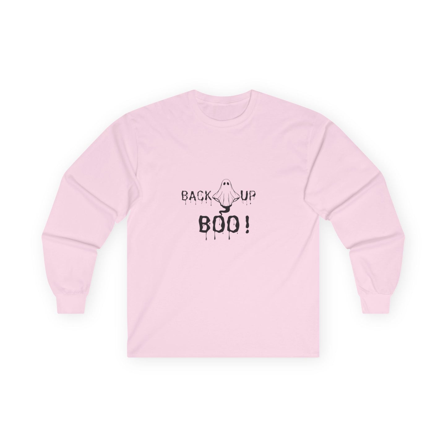 Back up "BOO" KF Long Sleeve Tee