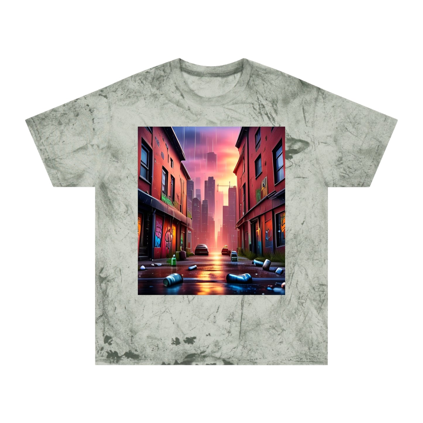 Gritty City Midnight Run Unisex Color Blast T-Shirt - Urban Vibe Fashion