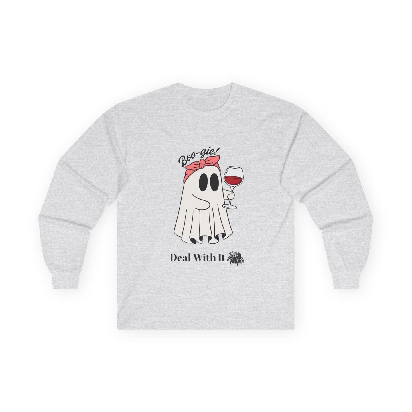 Boo-gie Ghost Halloween- KF Long Sleeve Tee