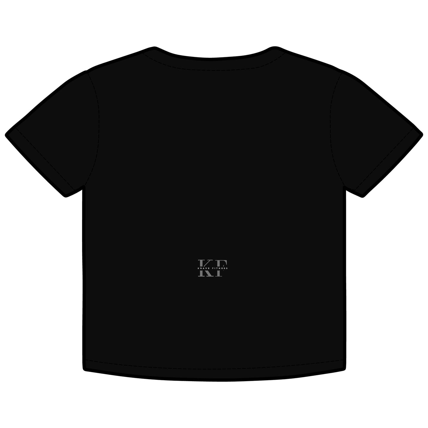 Krave Organic Baby Tee with Fitness Design