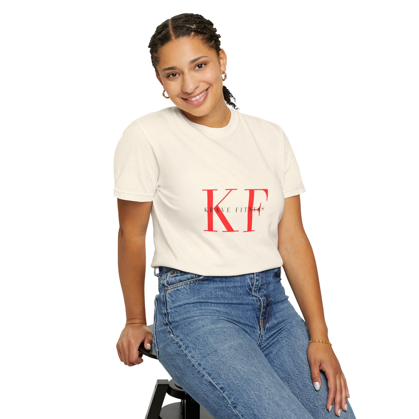 Krave Fitness gym T-shirt with KF Logo