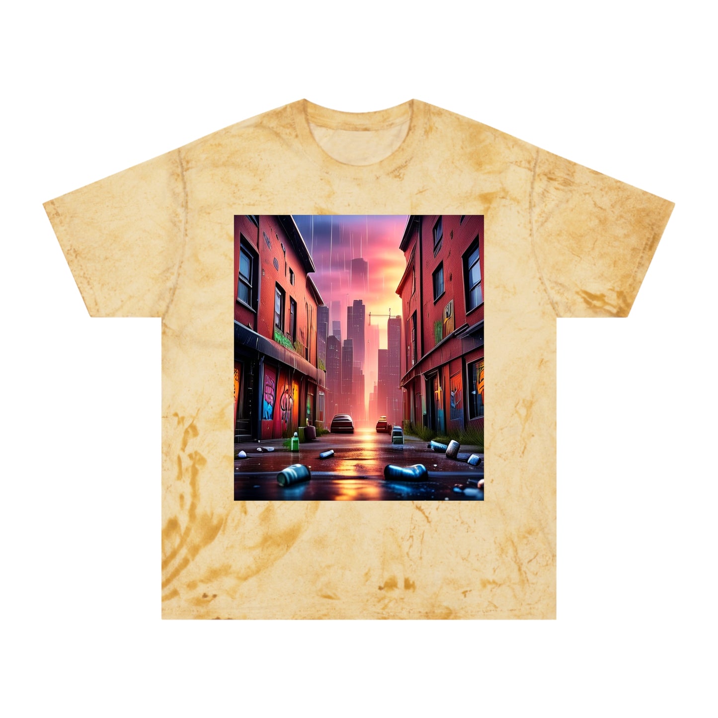 Gritty City Midnight Run Unisex Color Blast T-Shirt - Urban Vibe Fashion