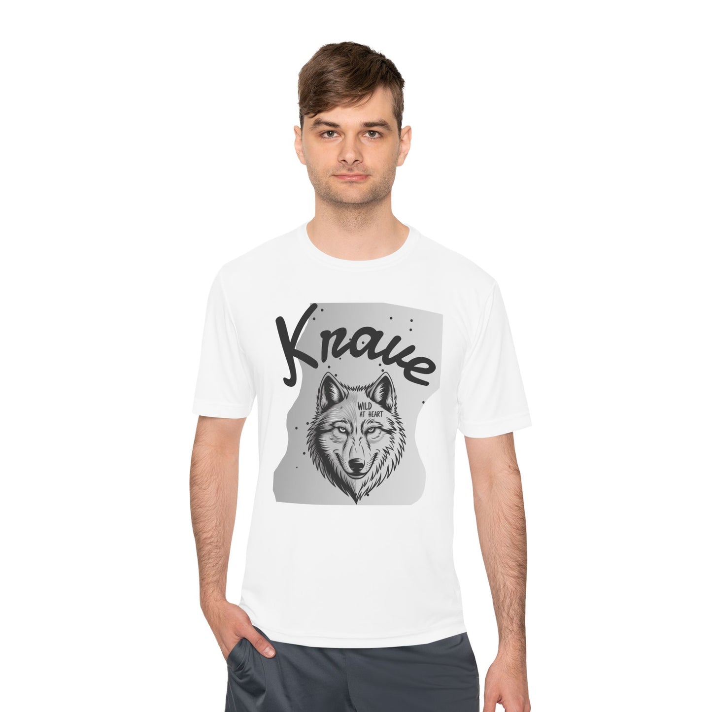 Krave Fitness Dri-fit Tee - Wild at Heart