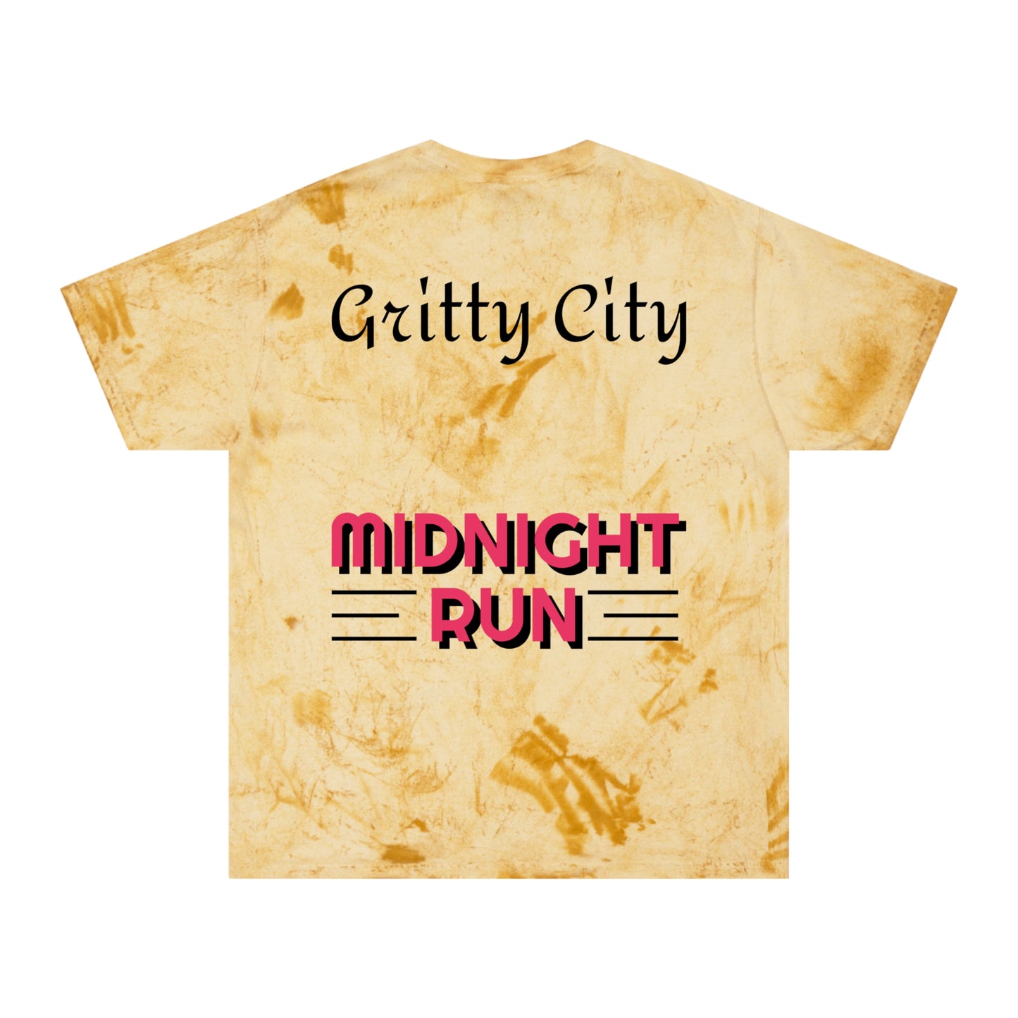 Gritty City Midnight Run Unisex Color Blast T-Shirt - Urban Vibe Fashion