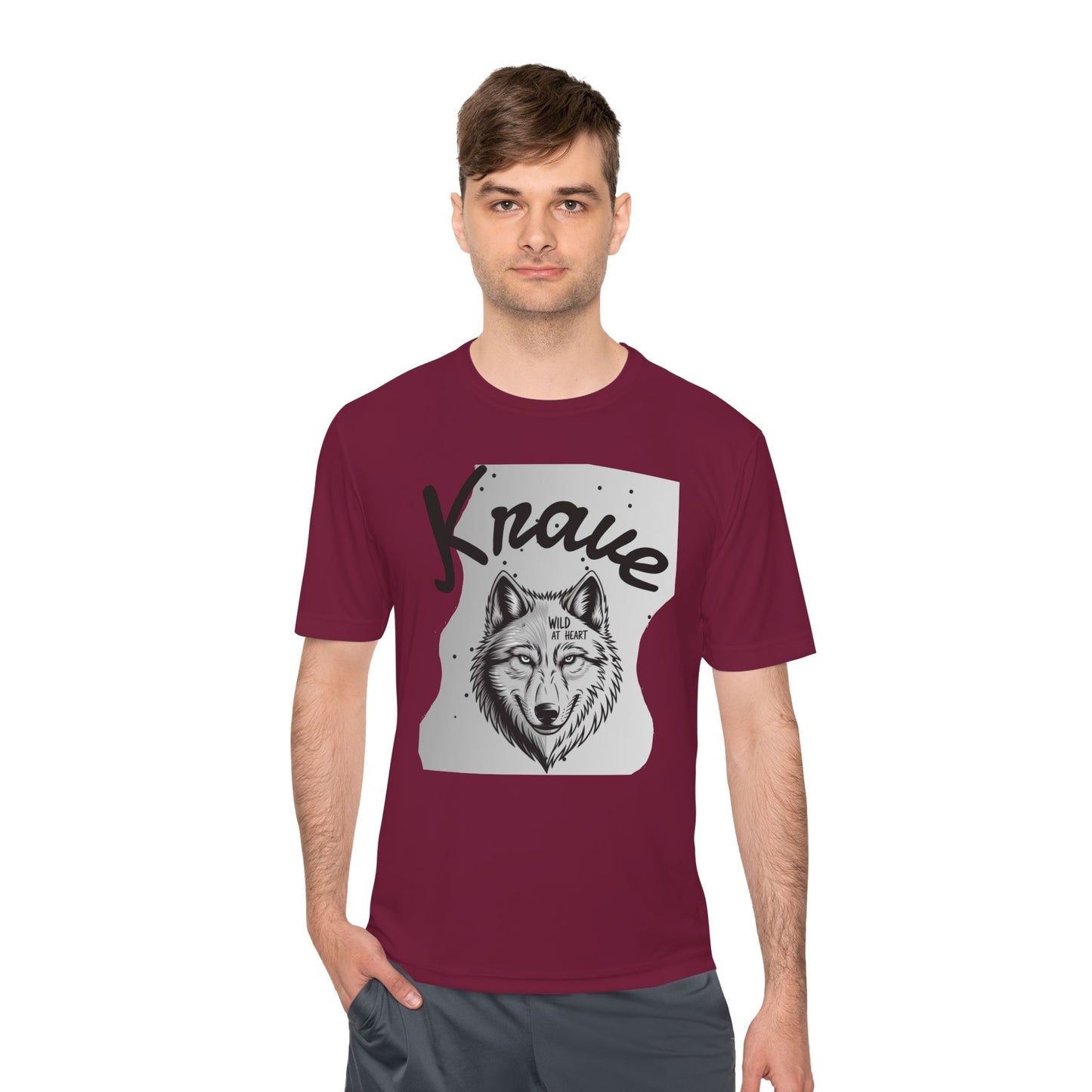 Krave Fitness Dri-fit Tee - Wild at Heart