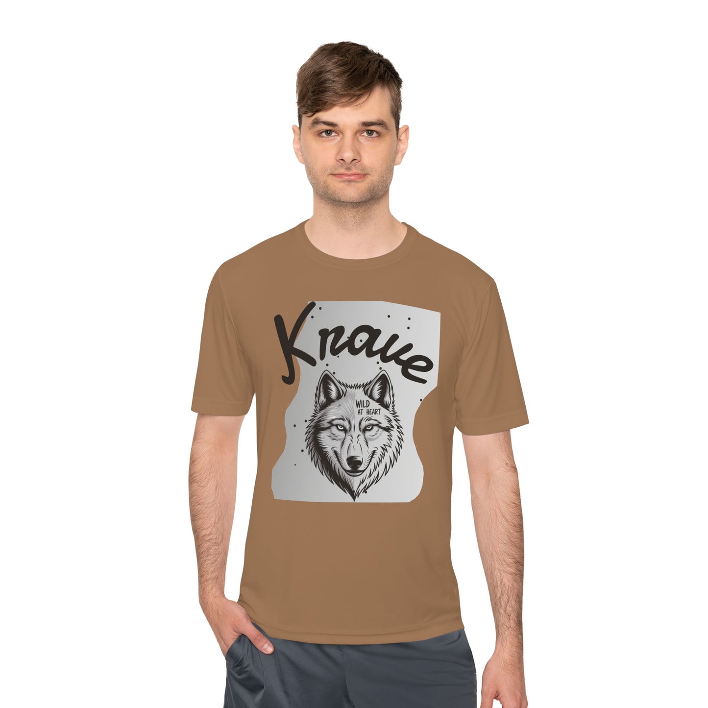 Krave Fitness Dri-fit Tee - Wild at Heart