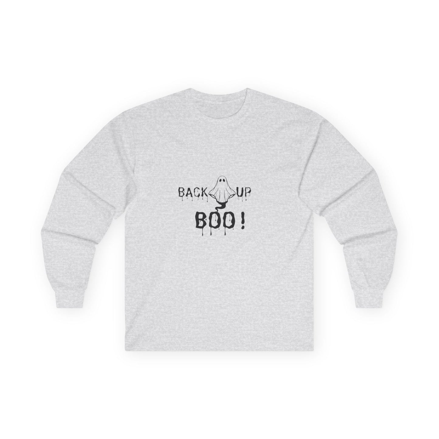 Back up "BOO" KF Long Sleeve Tee