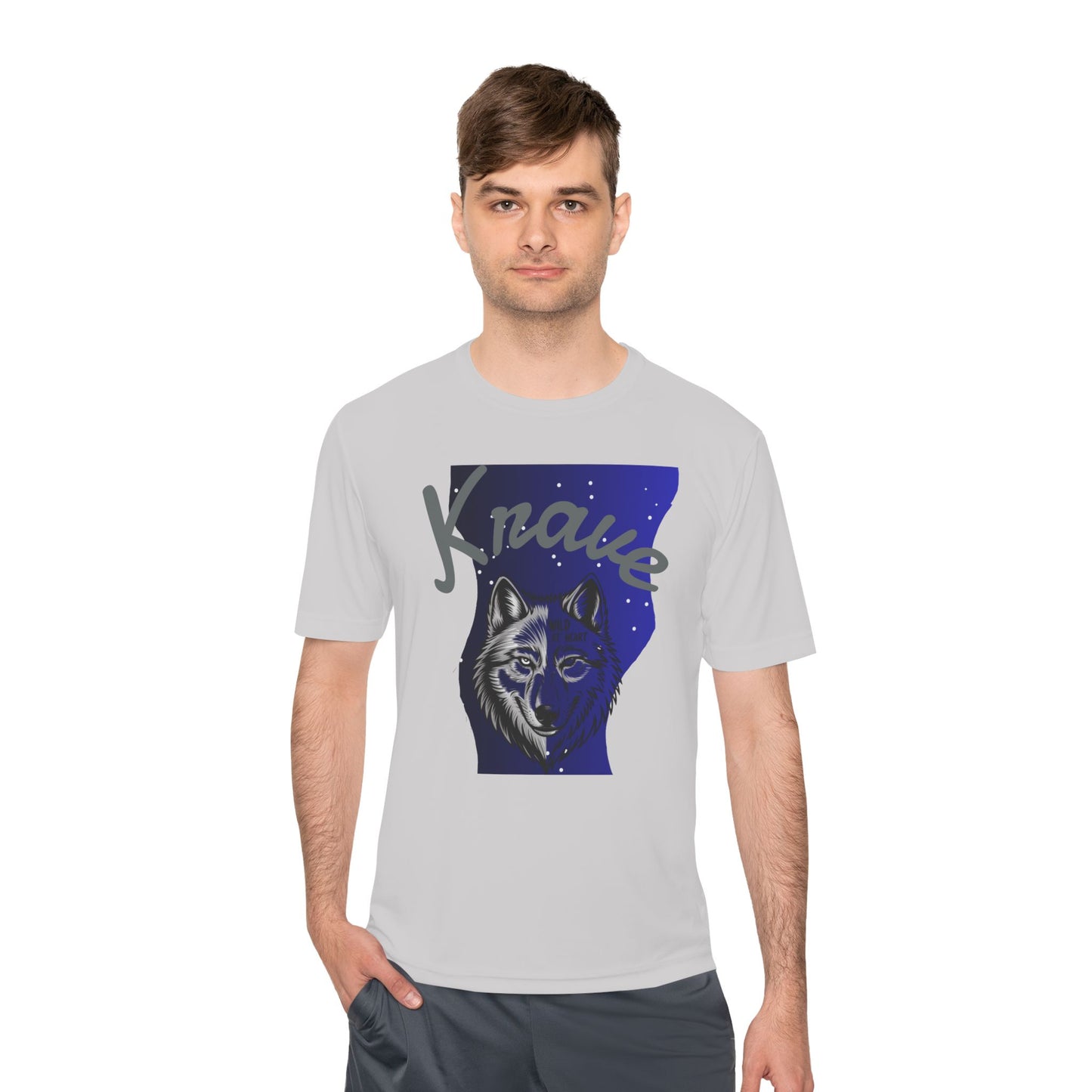 Krave Fitness Dri-fit Tee - Wild at Heart