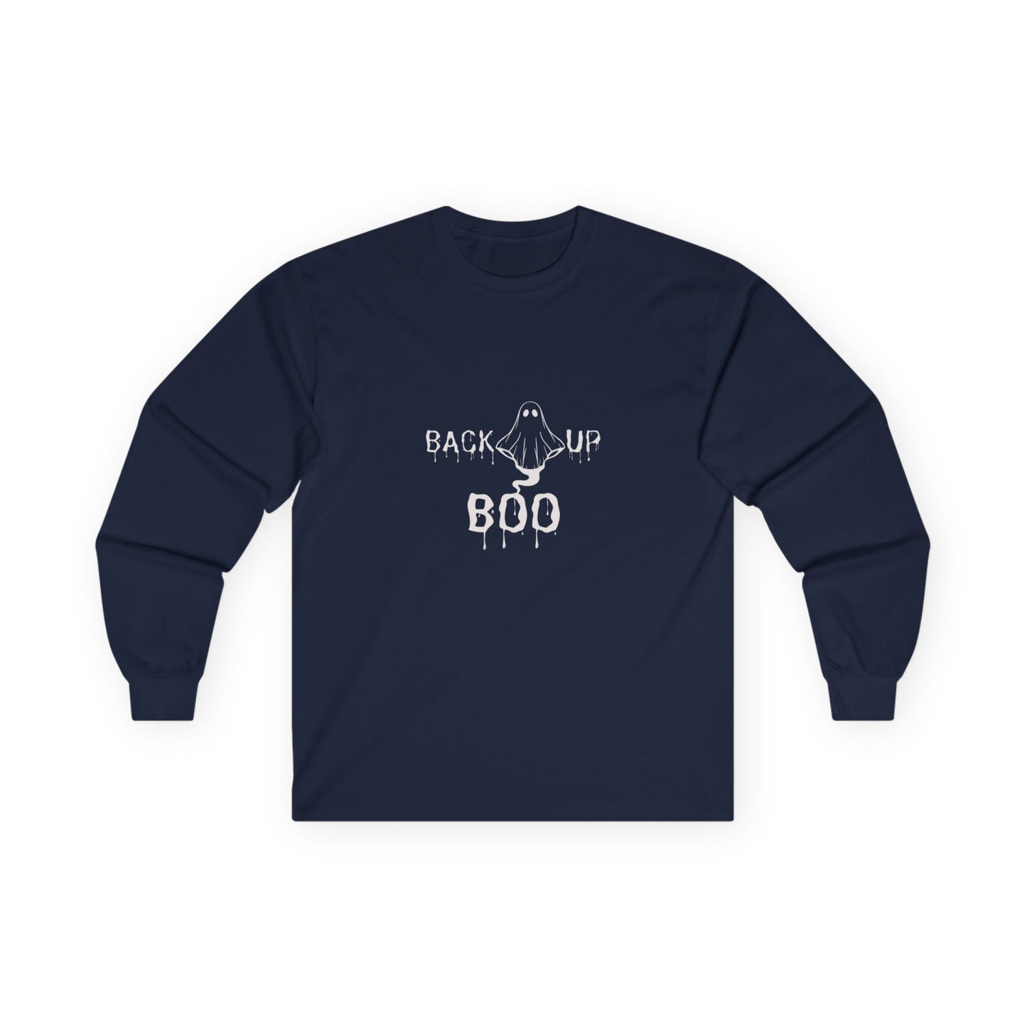 Back up "BOO" KF Long Sleeve Tee