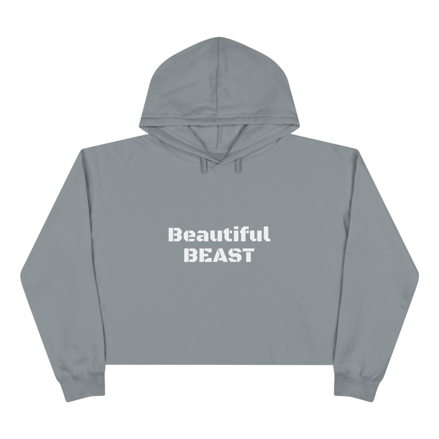 Crop Hoodie Krave Fitness- Beautiful Beast