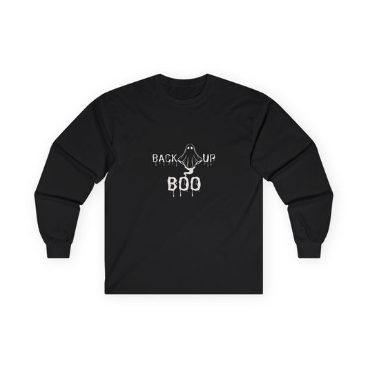 Back up "BOO" KF Long Sleeve Tee