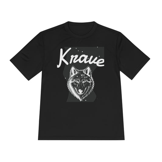 Krave Fitness Dri-fit Tee - Wild at Heart