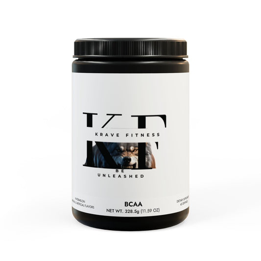 Krave Fitness Wild Wolf BCAA Supplement- Watermelon (325g, 11.46oz, 45 servings)