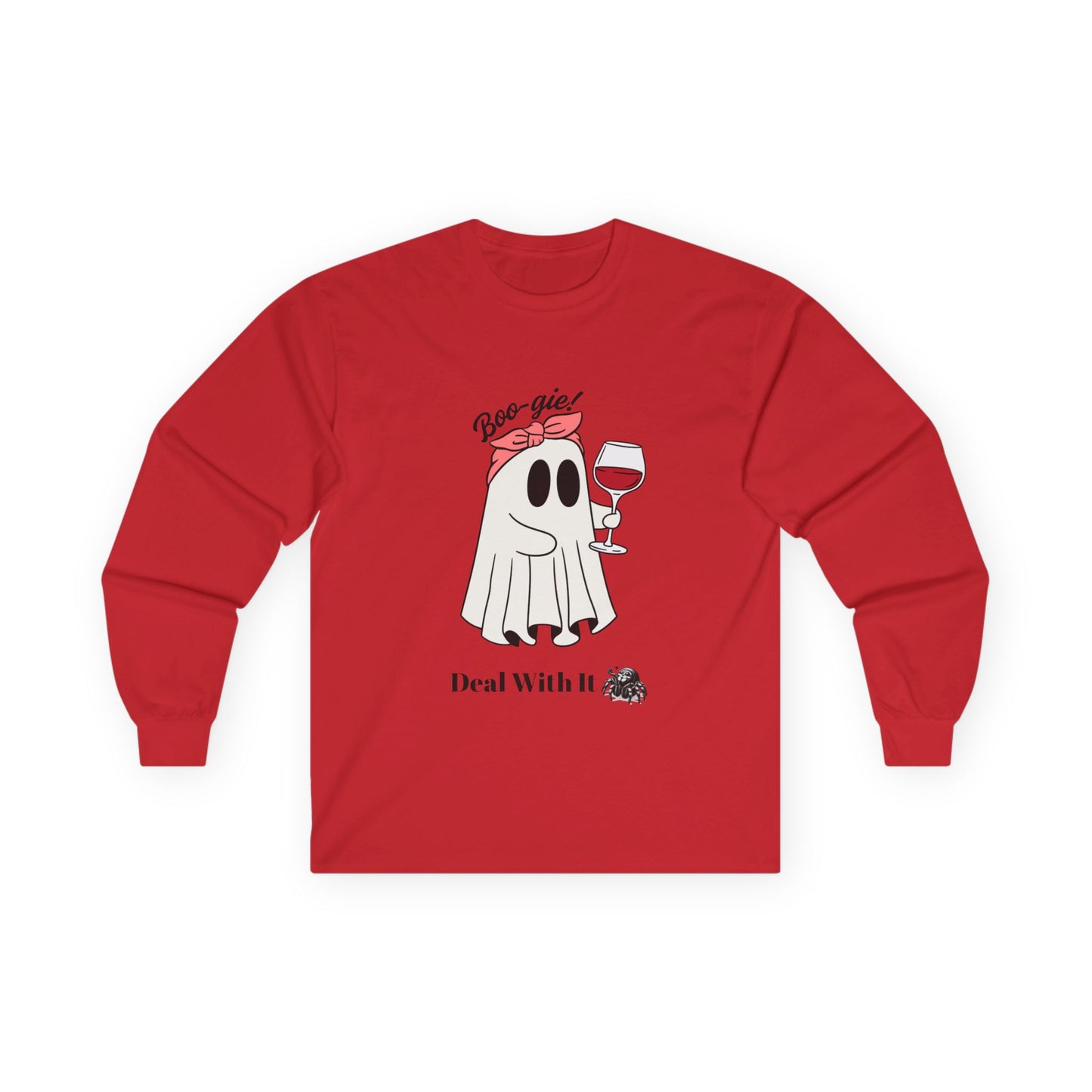 Boo-gie Ghost Halloween- KF Long Sleeve Tee